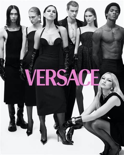 Versace Fall 2023 Ad Campaign 